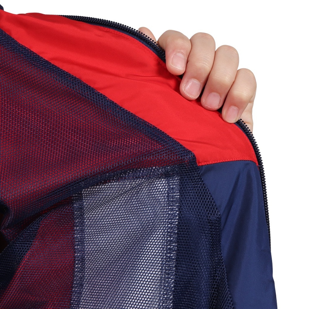 アディダス（adidas）（キッズ）キッズ エッセンシャルズ カラーブロック WD ジャケット KCE57-JM2022