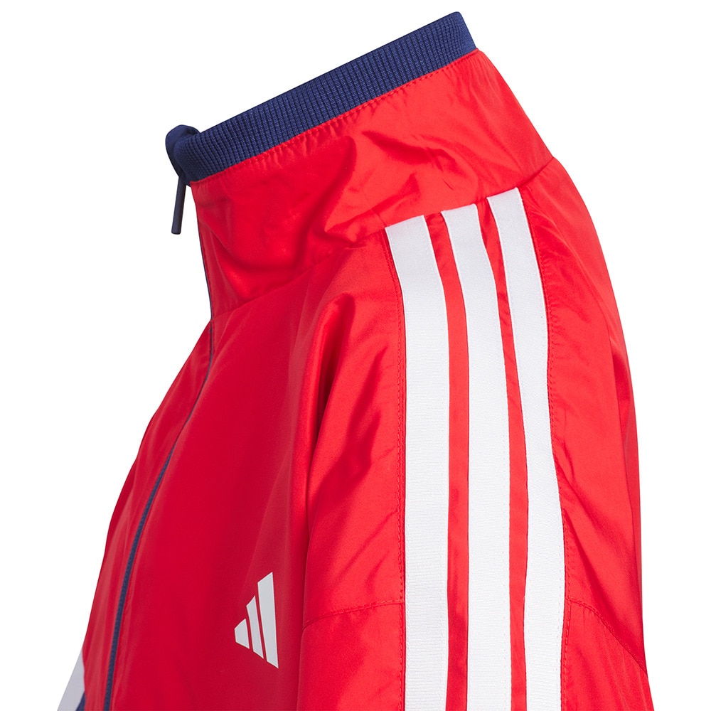 アディダス（adidas）（キッズ）キッズ エッセンシャルズ カラーブロック WD ジャケット KCE57-JM2022