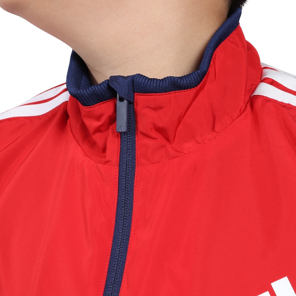 アディダス（adidas）（キッズ）キッズ エッセンシャルズ カラーブロック WD ジャケット KCE57-JM2022