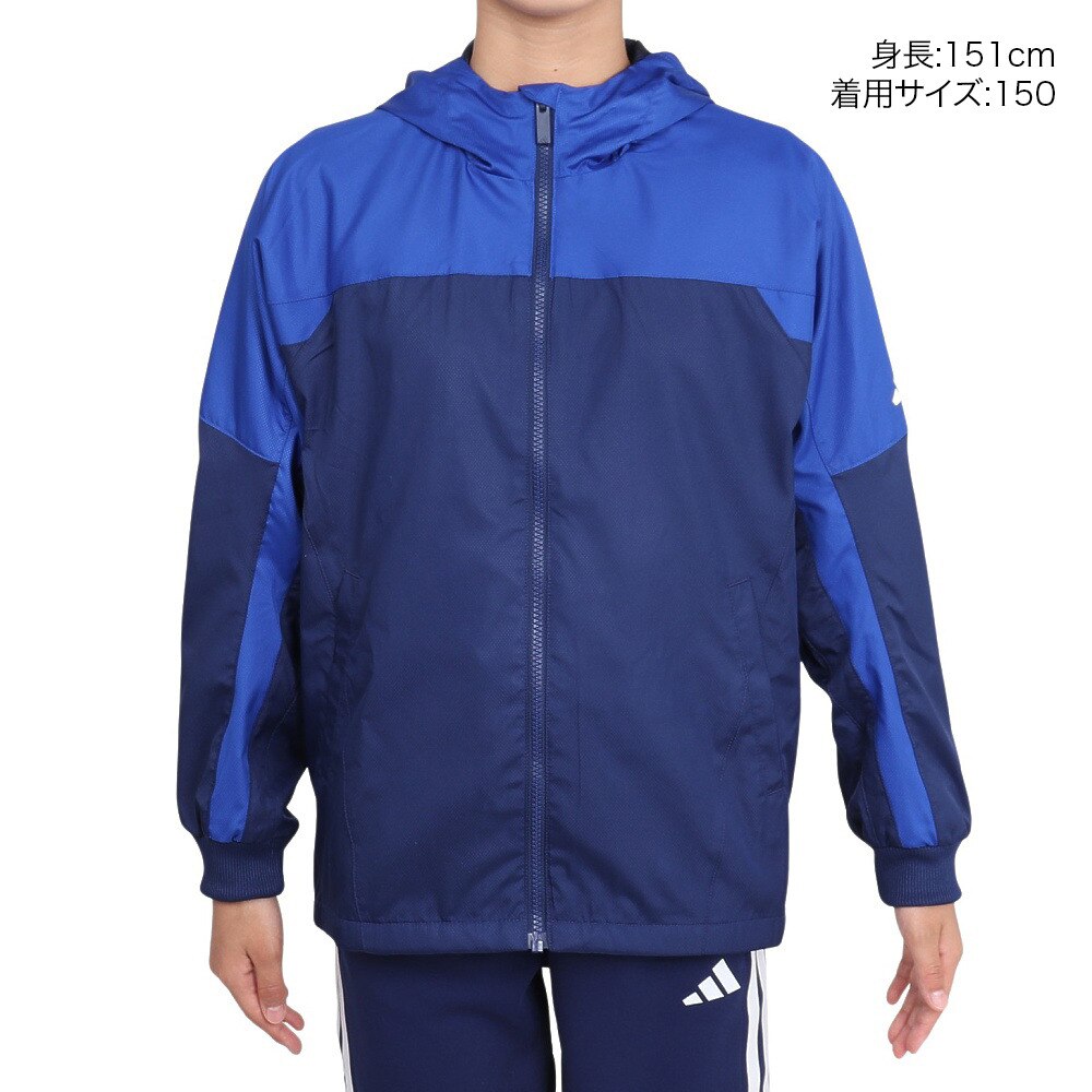アディダス（adidas）（キッズ）キッズ エッセンシャルズ ウーブンジャケット KCE65-JM4519