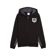 (キッズ)ボーイズ アクティブ スポーツ グラフィック フーディ 687754 01 BLK