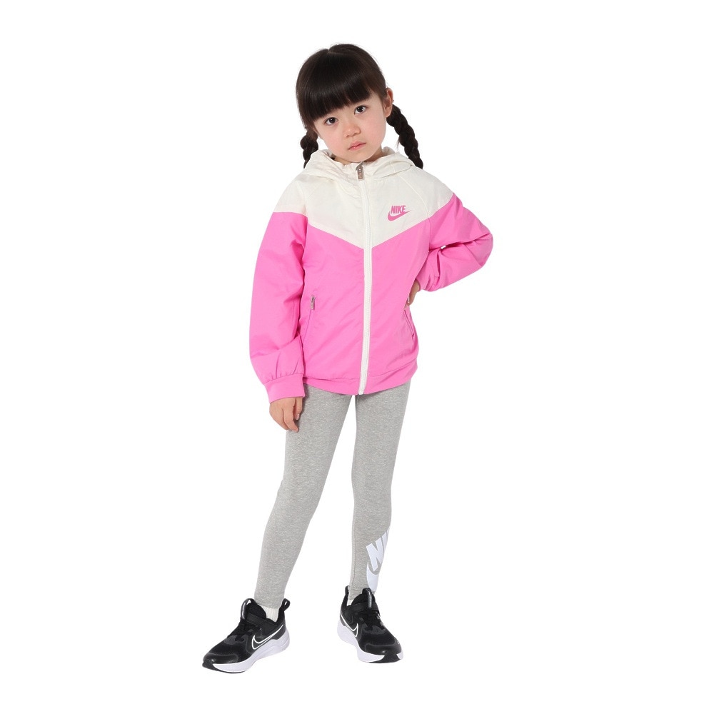 ナイキ（NIKE）（キッズ）ウィンドブレーカー ジャケット KEYITEM CHEVRON ウインドランナージャケット 36C663-AFN