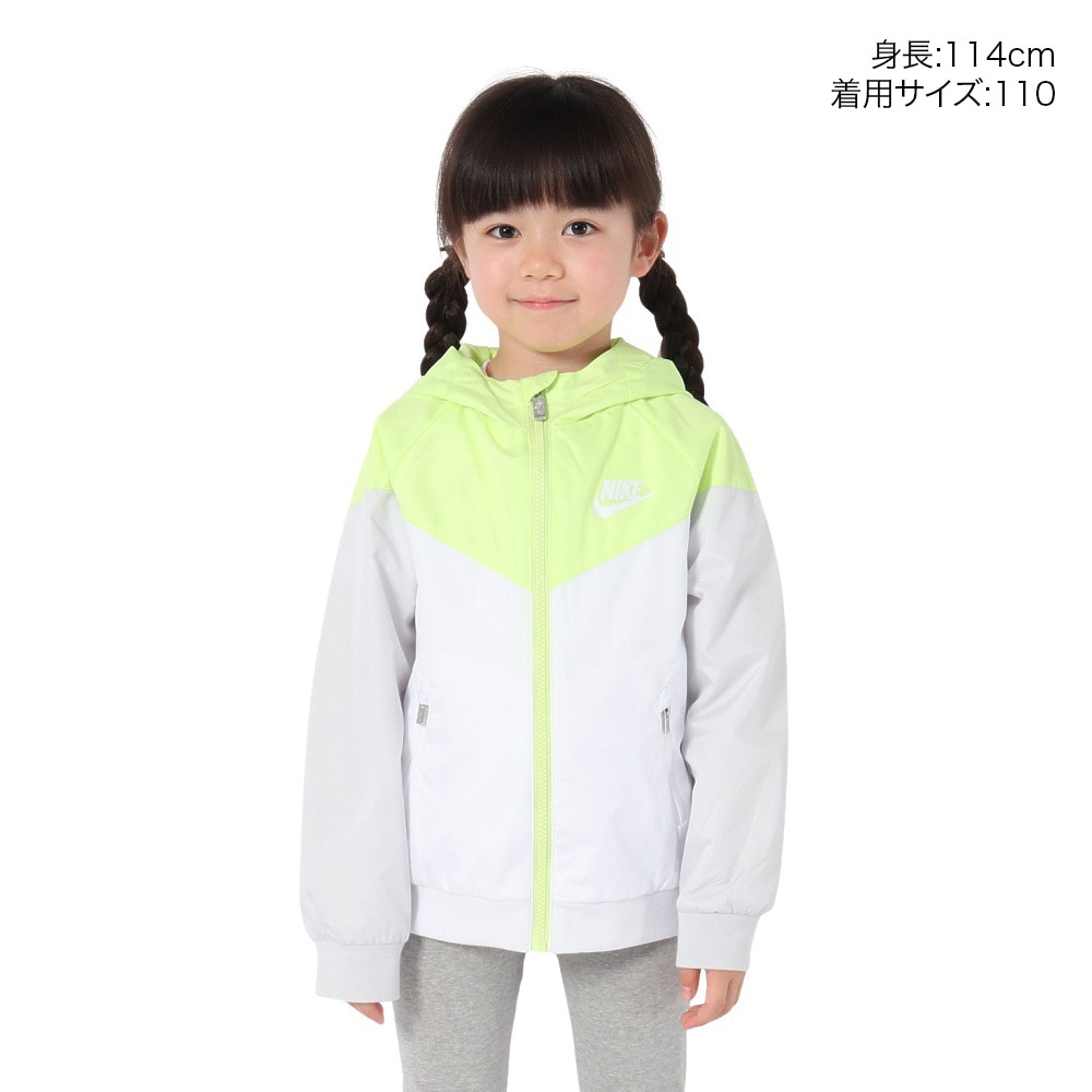 ナイキ（NIKE）（キッズ）ウインドランナージャケット 86C663-EEK