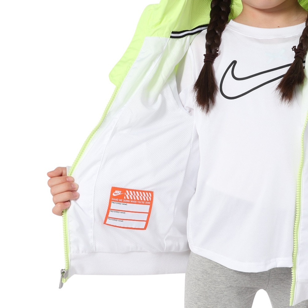 ナイキ（NIKE）（キッズ）ウインドランナージャケット 86C663-EEK