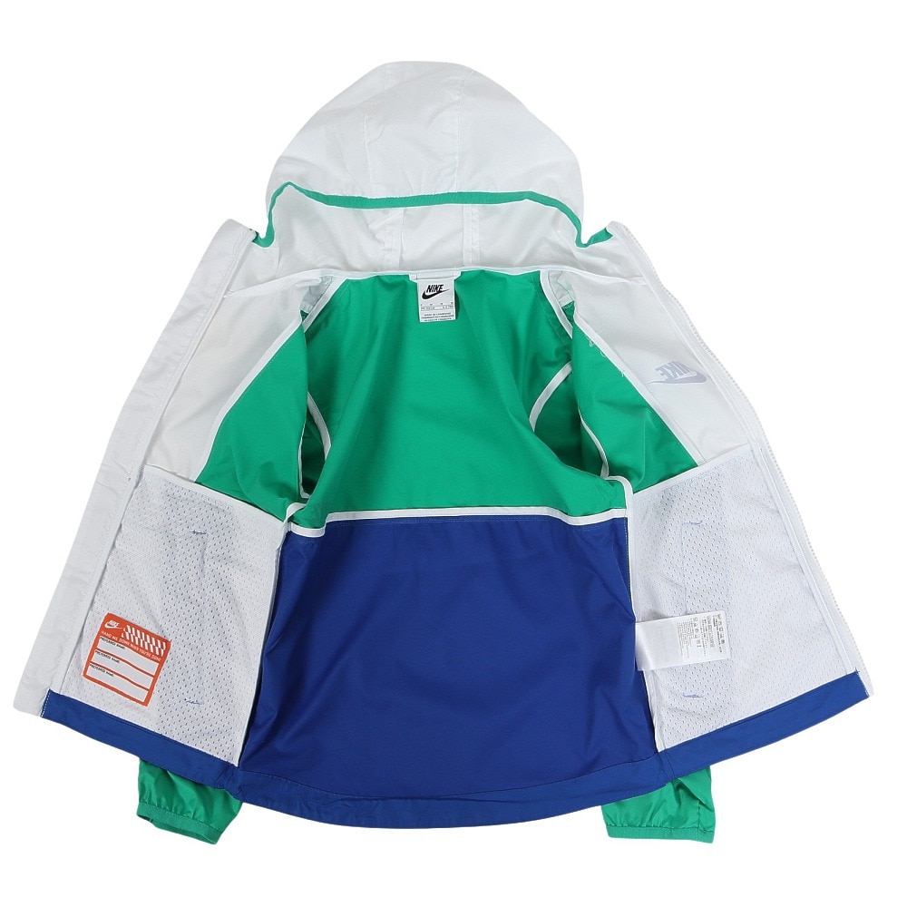 ナイキ（NIKE）（キッズ）カラーブロックジャケット 86M790-E5D