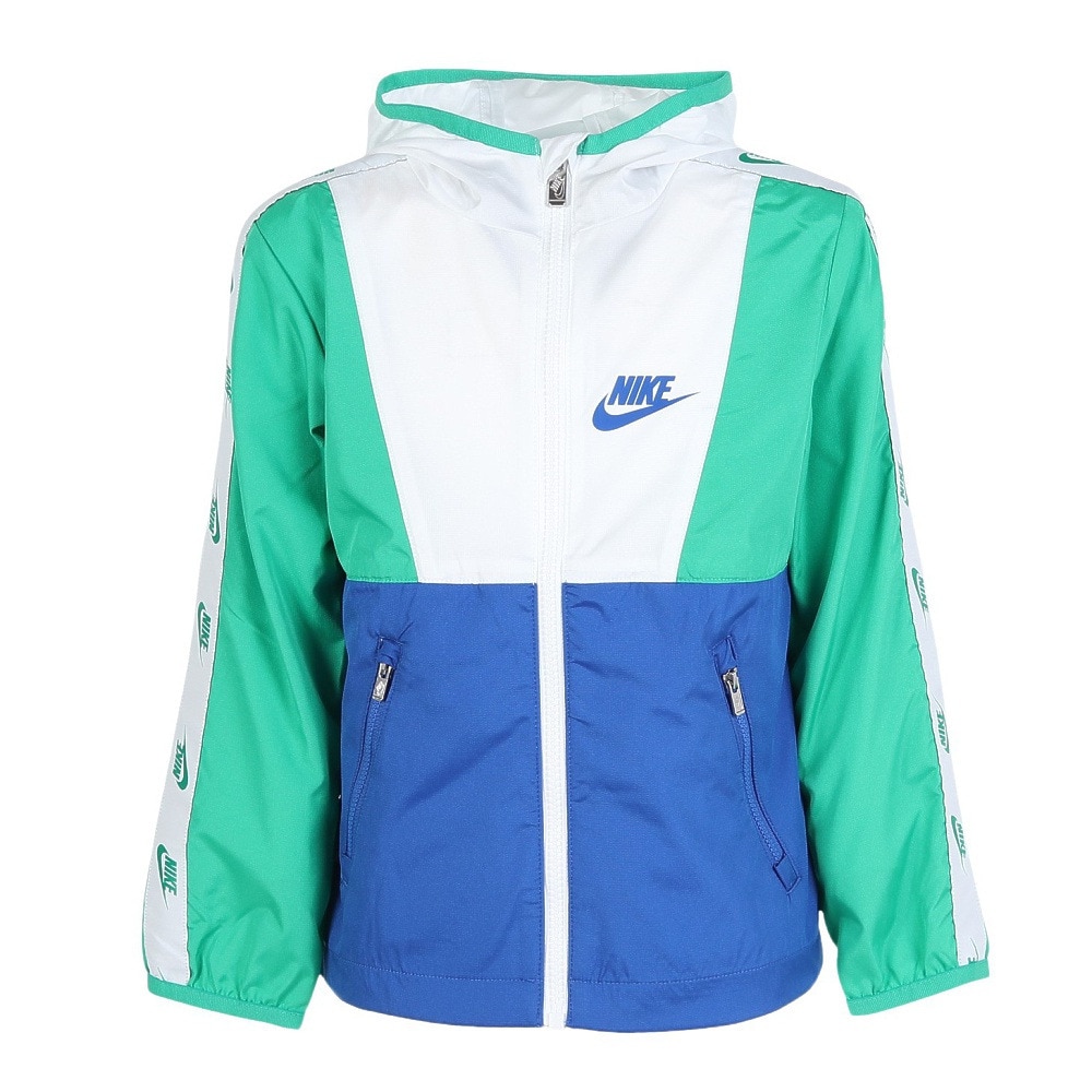 ナイキ（NIKE）（キッズ）カラーブロックジャケット 86M790-E5D