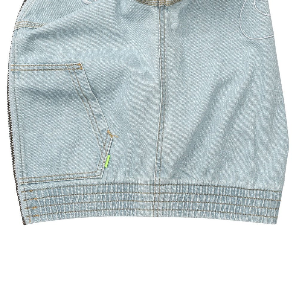 ナイキ（NIKE）（キッズ）フルジップ フーデッド デニム ジャケット