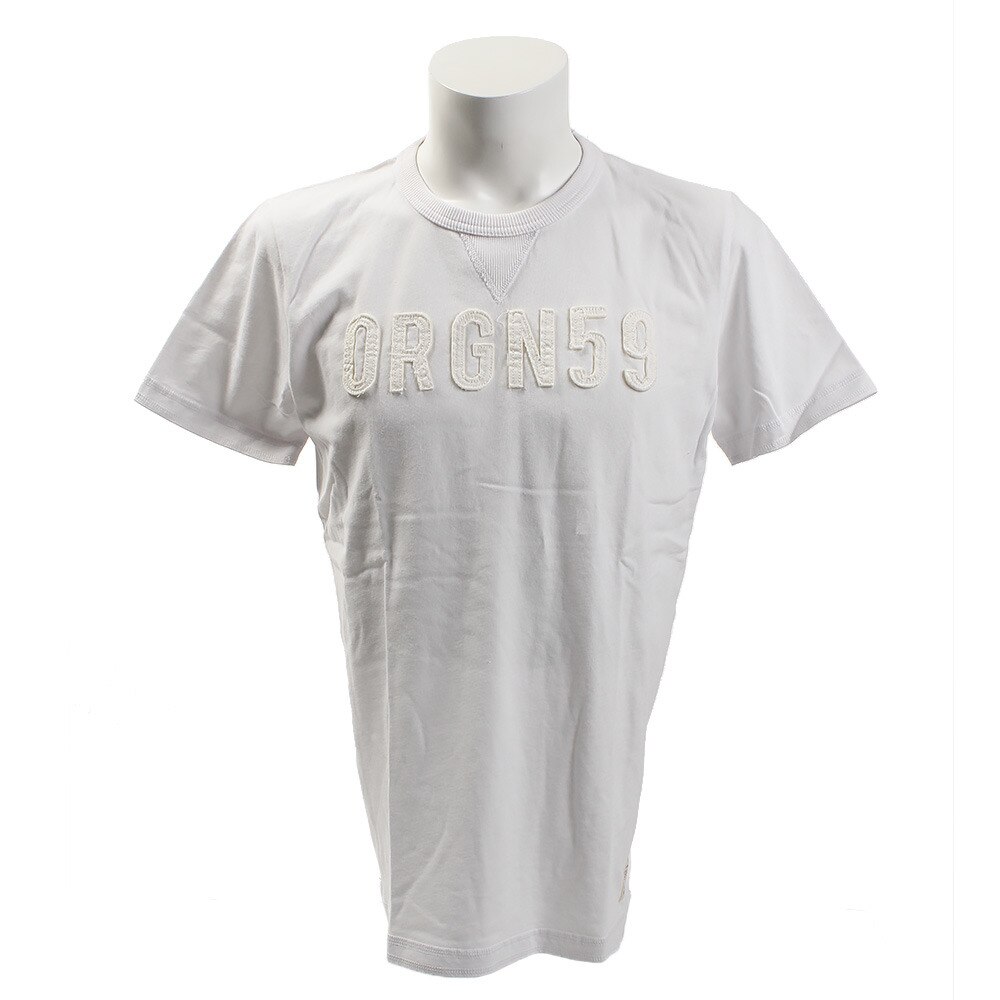  Tシャツ メンズ 40/2 半袖Tシャツ ORGN59 863EK8CD5802WHT