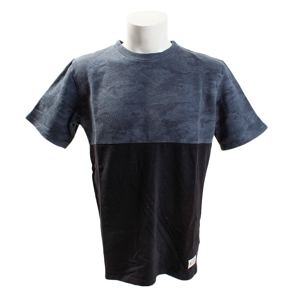  【ポイント15倍】【多少の傷汚れありの為大奉仕】Tシャツ メンズ クルーネック 半袖Tシャツ 863EK8HD5789 NVY オンライン価格