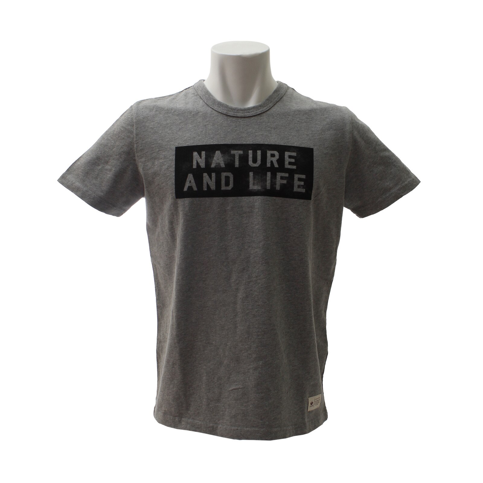 【多少の傷汚れありの為大奉仕】Tシャツ メンズ 40/2 GRAPHIC 半袖Tシャツ N&L 863EK8HD5790 GRY