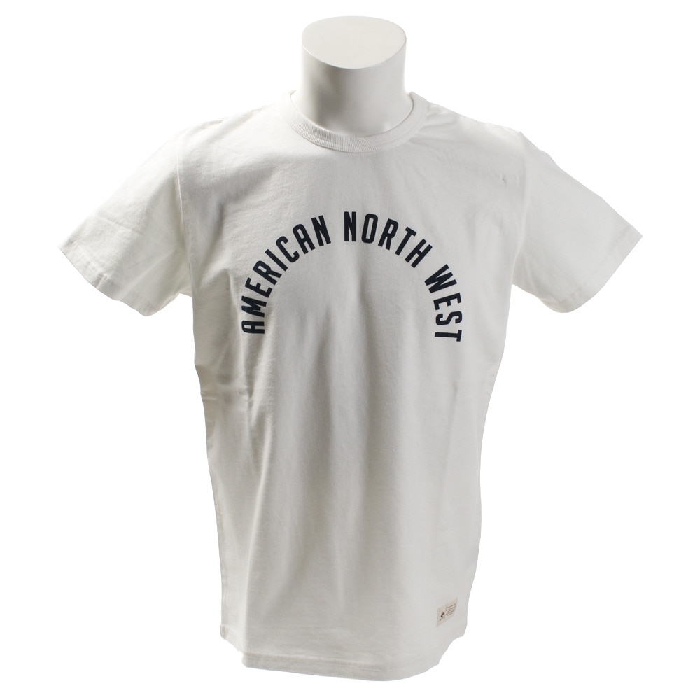  【多少の傷汚れありの為大奉仕】40/2 GRAPHIC Tシャツ ANW 863EK8HD5791 WHT