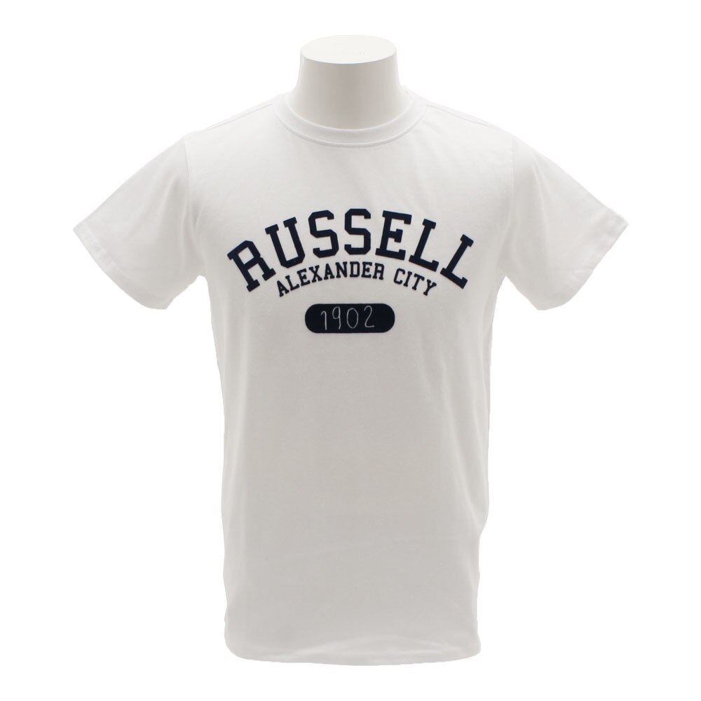  Tシャツ メンズ RUSSELL 1902 半袖Tシャツ RBM18S0004WHT オンライン価格
