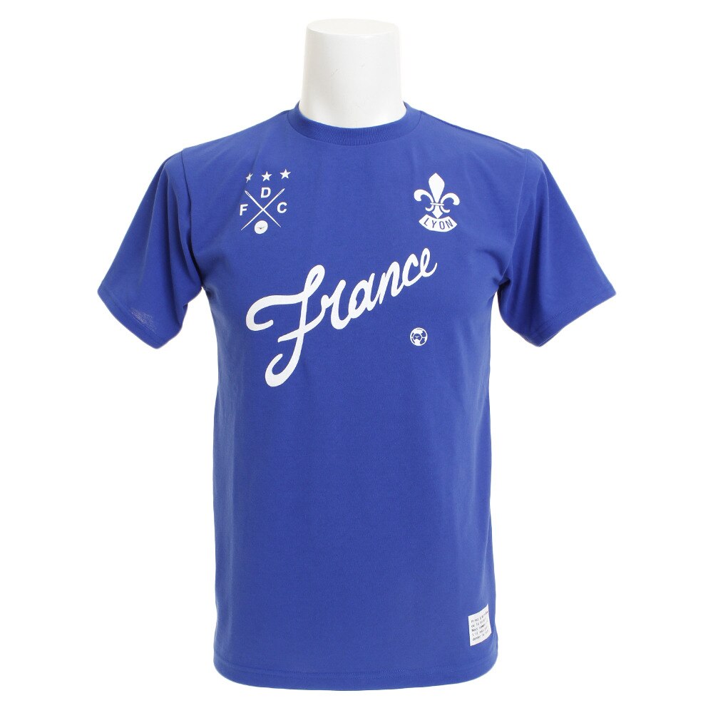  Tシャツ メンズ DFC 半袖Tシャツ 863D8ES5727 BLU