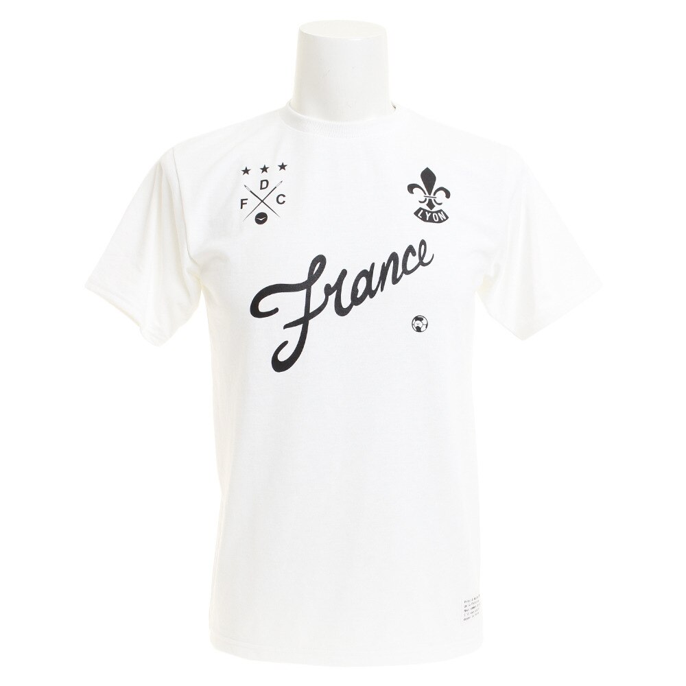  Tシャツ メンズ DFC 半袖Tシャツ 863D8ES5727 WHT