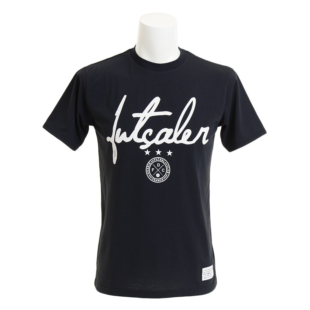  【ポイント15倍】【多少の傷汚れありの為大奉仕】Tシャツ メンズ DFC 半袖Tシャツ 863D8ES5730 BLK オンライン価格
