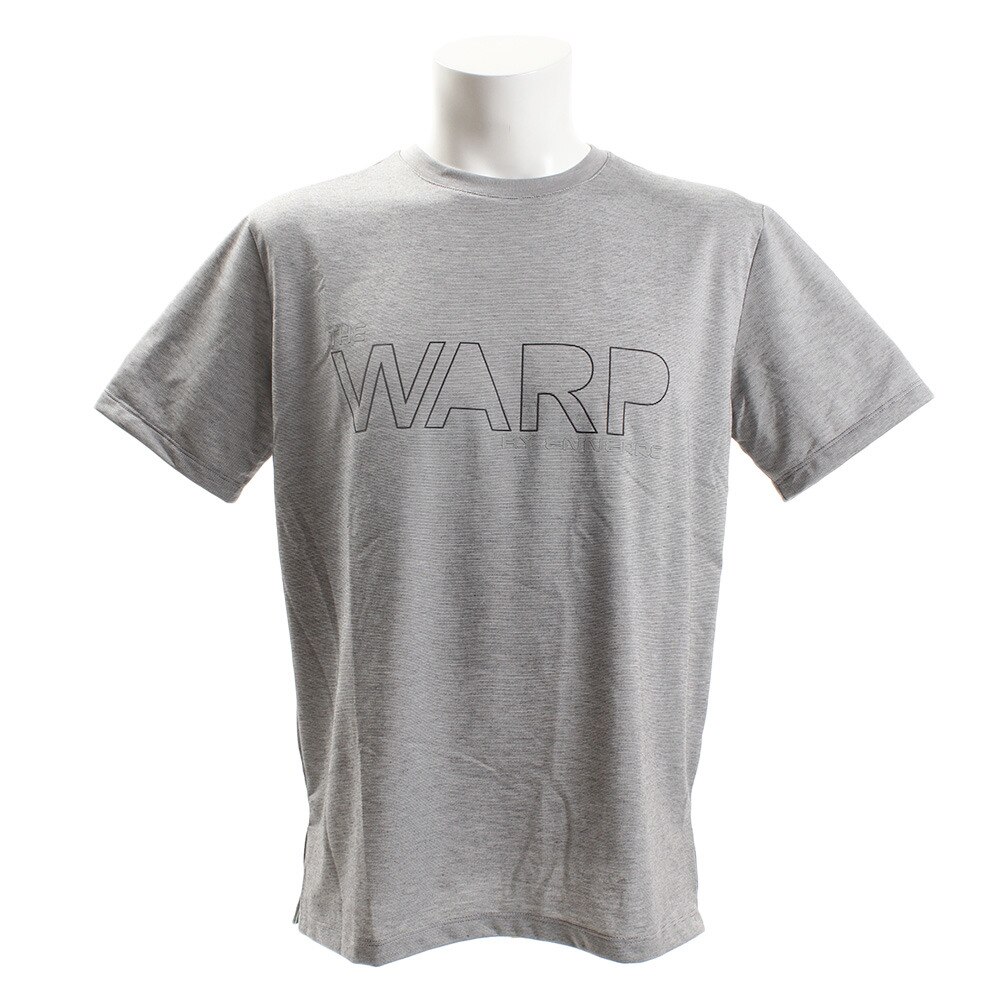  【多少の傷汚れありの為大奉仕】Tシャツ メンズ 半袖Tシャツ WARP WB37JA18 GRY オンライン価格