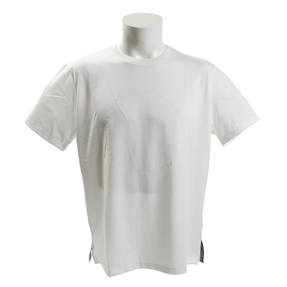 【多少の傷汚れありの為大奉仕】Tシャツ メンズ 半袖グラフィックTシャツ Circle WB37JA19 WHT オンライン価格