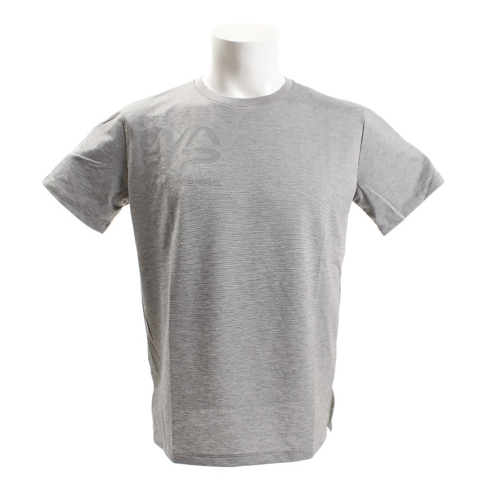  【多少の傷汚れありの為大奉仕】Tシャツ メンズ 半袖グラフィックTシャツ Logo WB37JA20 GRY オンライン価格