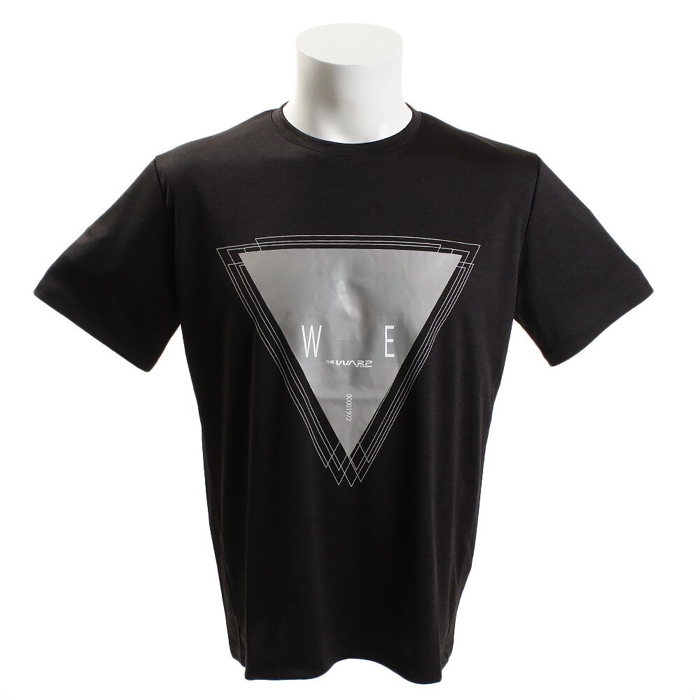  【多少の傷汚れありの為大奉仕】Tシャツ メンズ 半袖グラフィックTシャツ Triangle WB37JA21 BLK オンライン価格