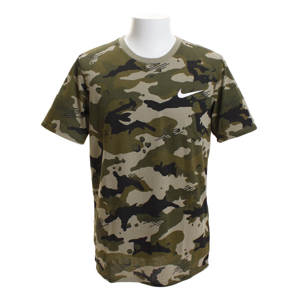  コットン カモフラージュ柄 AOP Tシャツ 923549-209FA18