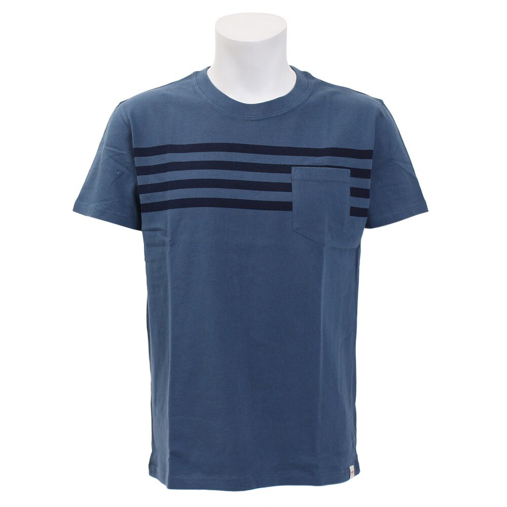  Tシャツ メンズ 半袖Tシャツ ボーダー4 TBDRS-18FRL BLGY