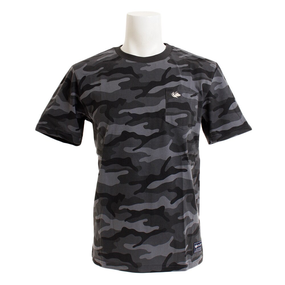  【多少の傷汚れありの為大奉仕】Tシャツ メンズ 32/2 CREW CAMO 半袖Tシャツ 863EK9HD9412 CGRY オンライン価格