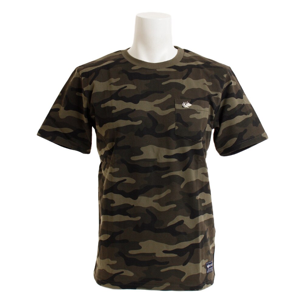  Tシャツ メンズ 32/2 CREW CAMO 半袖Tシャツ 863EK9HD9412 KHK オンライン価格