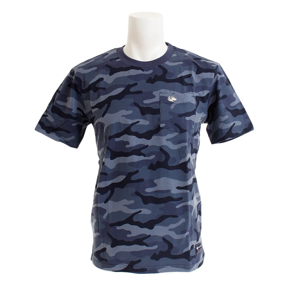  Tシャツ メンズ 32/2 CREW CAMO 半袖Tシャツ 863EK9HD9412 NVY オンライン価格