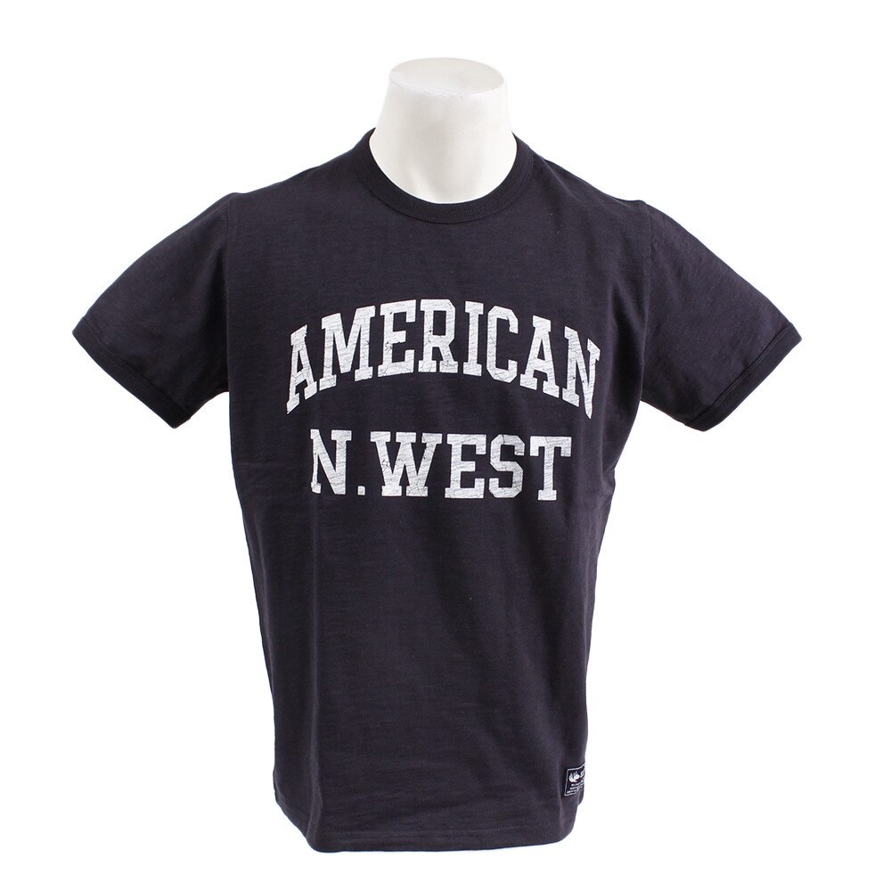  Tシャツ メンズ SLUB 半袖Tシャツ AMERICAN 863EK9HD9414 NVY オンライン価格