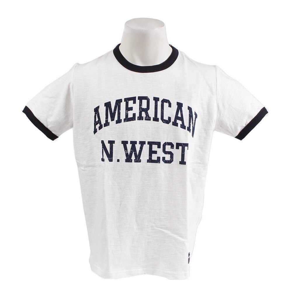  Tシャツ メンズ SLUB 半袖Tシャツ AMERICAN 863EK9HD9414 WHT オンライン価格