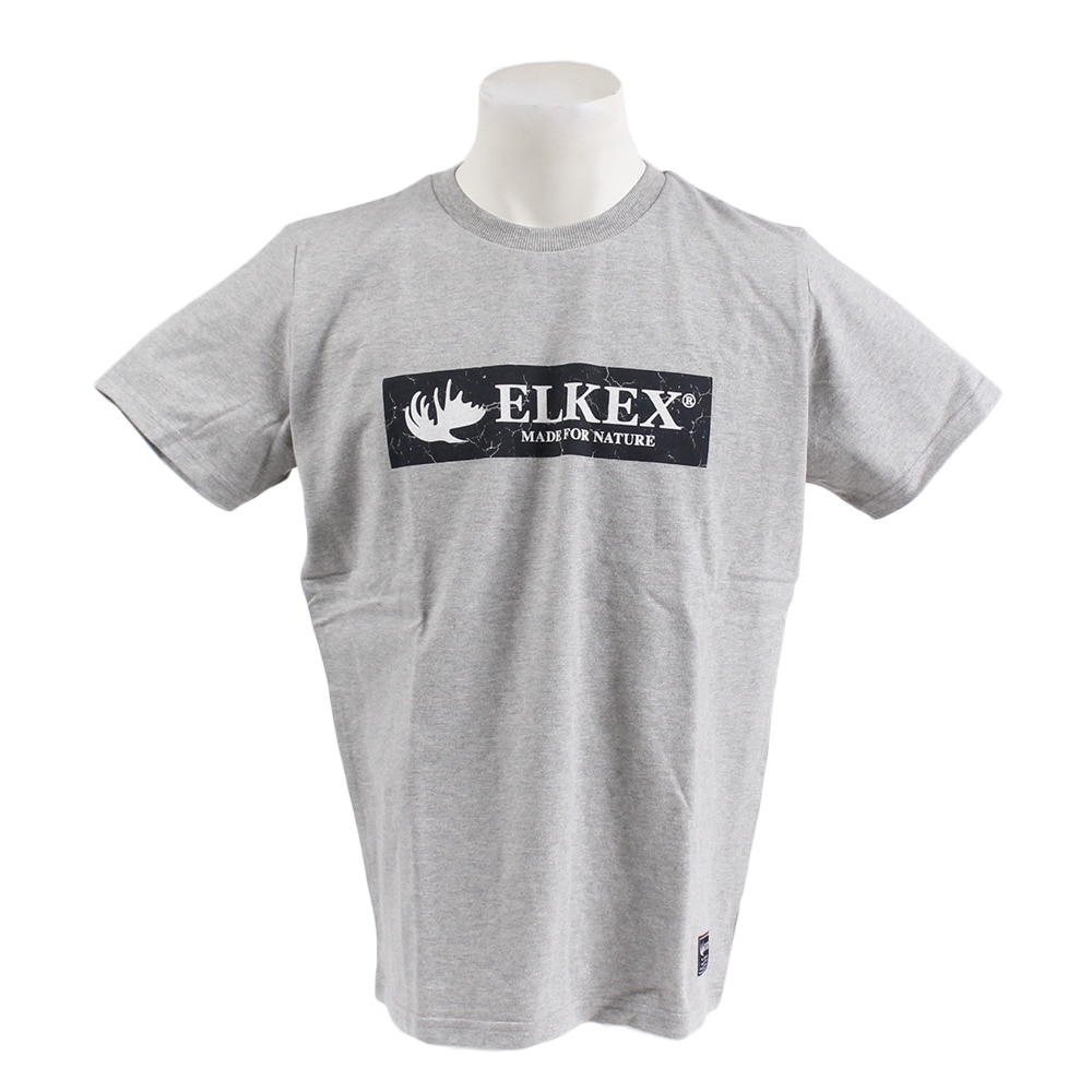 【多少の傷汚れありの為大奉仕】Tシャツ メンズ 32/2 BOXロゴ 半袖Tシャツ 863EK9HD9417 MGRY オンライン価格