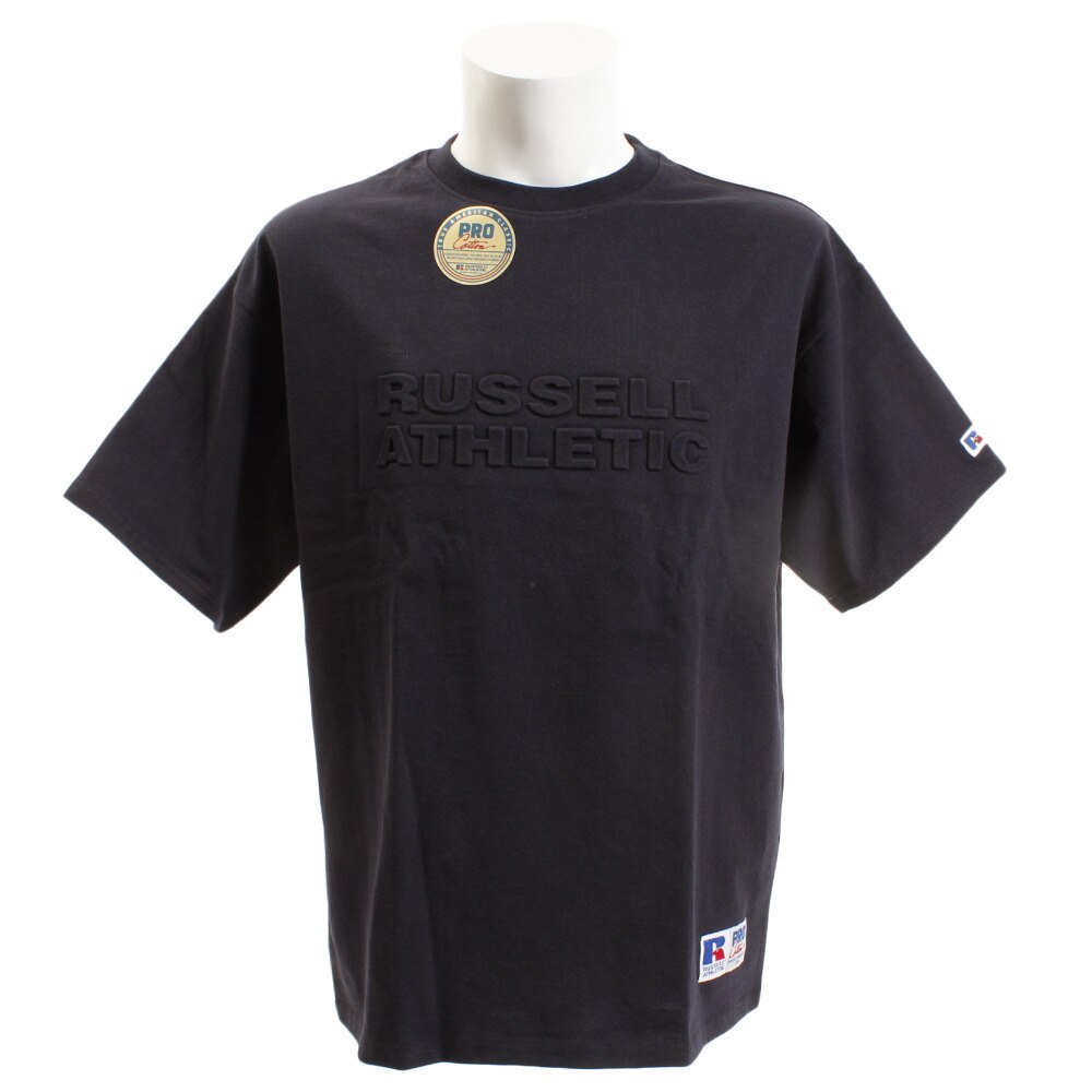  Tシャツ PRO BIG 半袖Tシャツ EMBOS RBM19S0001 NVY オンライン価格