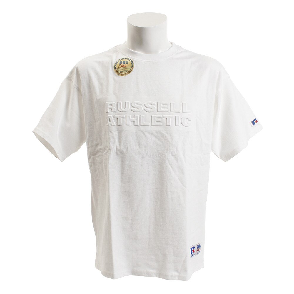  Tシャツ PRO BIG 半袖Tシャツ EMBOS RBM19S0001 WHT オンライン価格