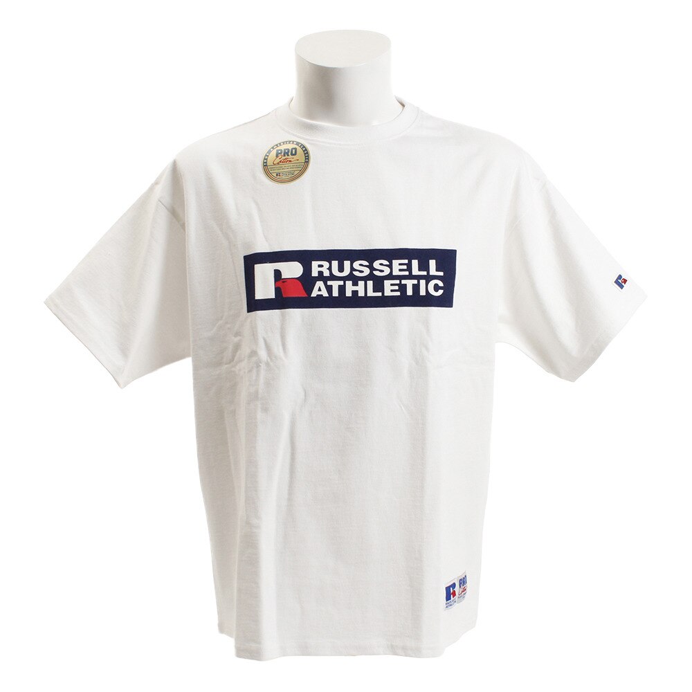  Tシャツ PRO BIG 半袖Tシャツ LOGO RBM19S0002 WHT オンライン価格