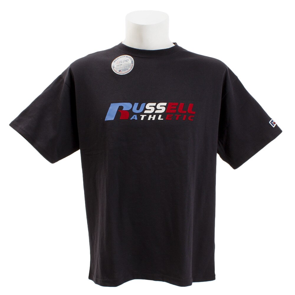  Tシャツ NUBLEND 半袖プリントTシャツ RBM19S0015 NVY オンライン価格