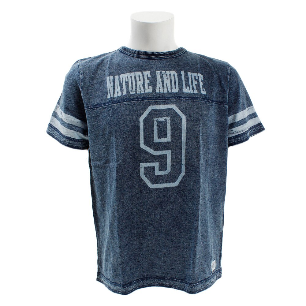  SLUB Tシャツ FOOTBALL 863EK9FQ9395LBLU オンライン価格