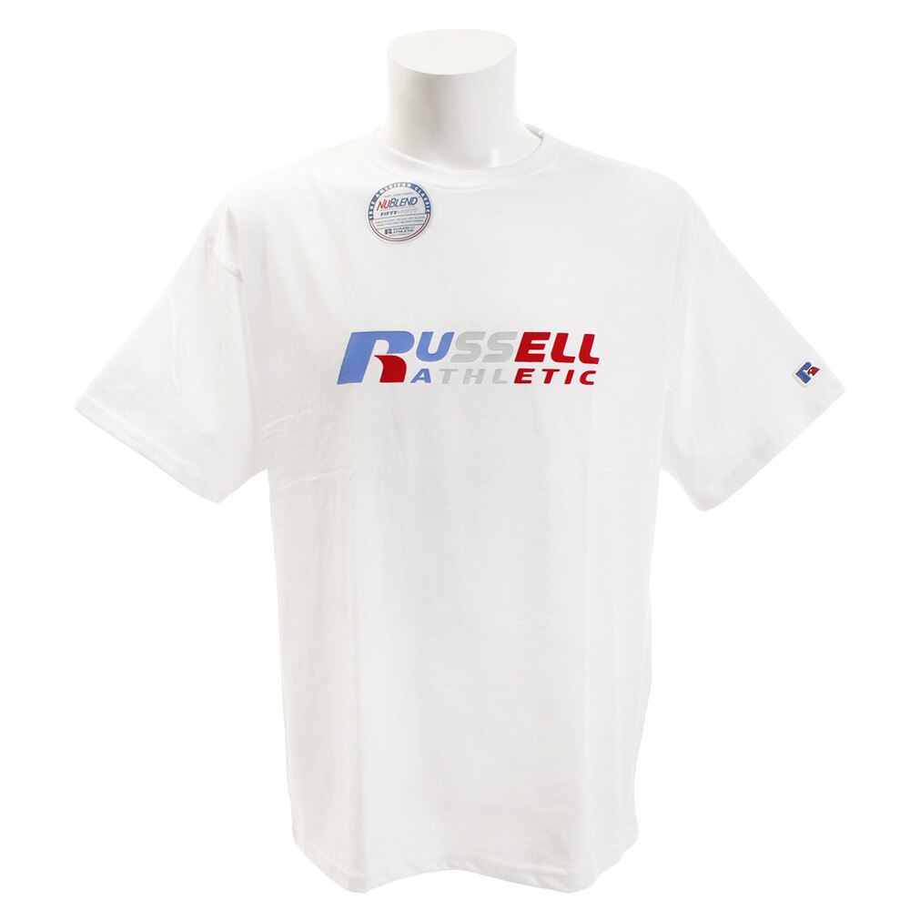  Tシャツ NUBLEND 半袖プリントTシャツ RBM19S0015WHT オンライン価格