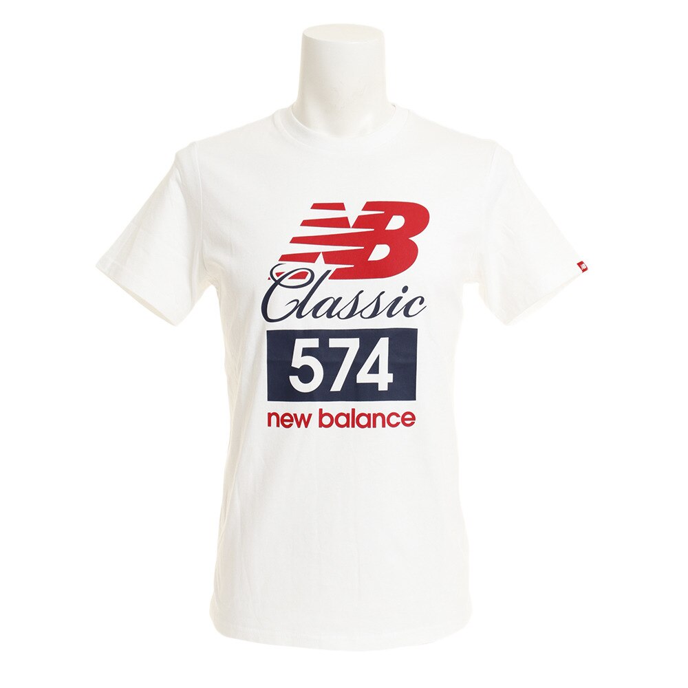  【多少の傷汚れありの為大奉仕】クラシック574Tシャツ AMT81543WT オンライン価格