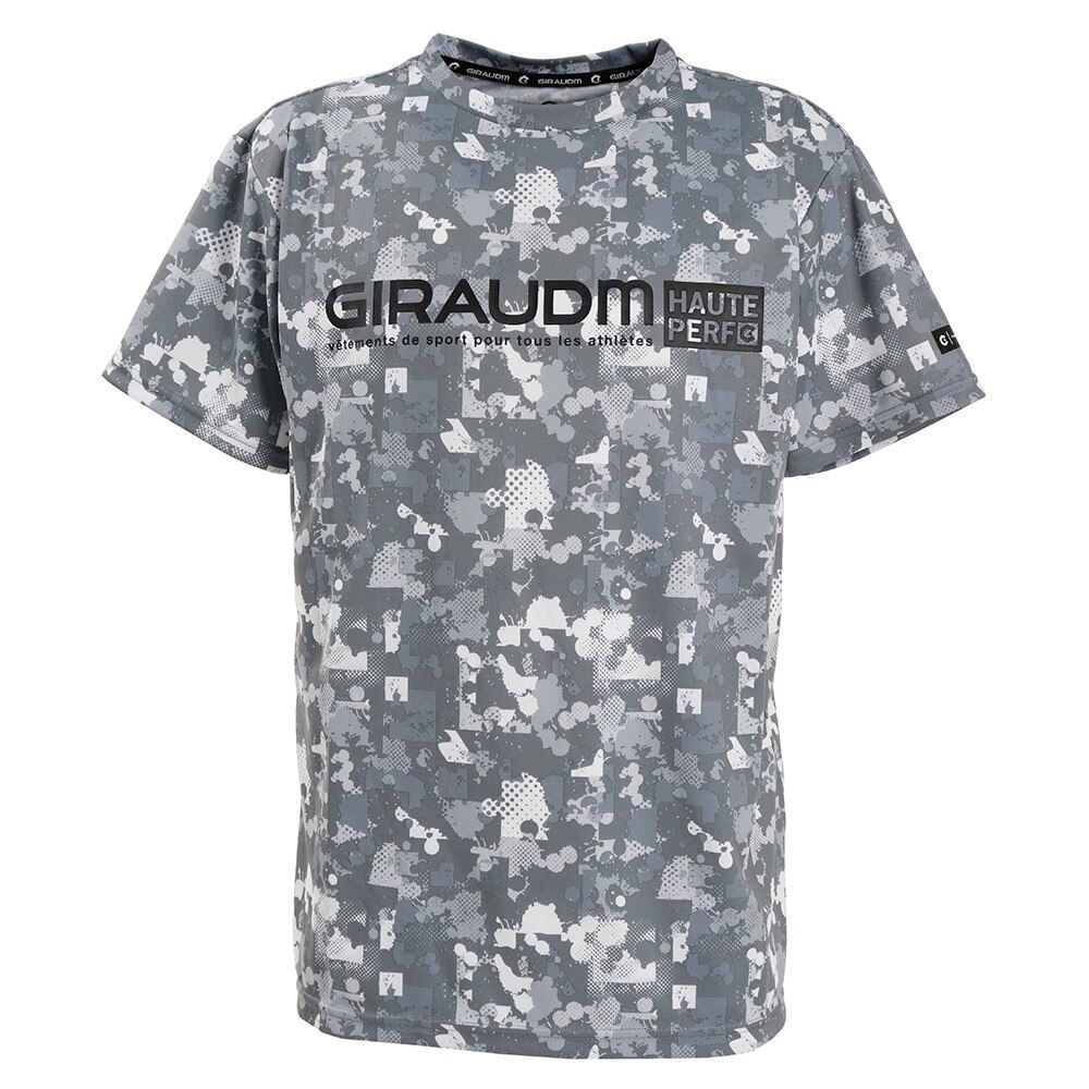  Tシャツ メンズ ドライプラスUVサイクルエアー半袖Tシャツ 863GM0DT2412 GRY