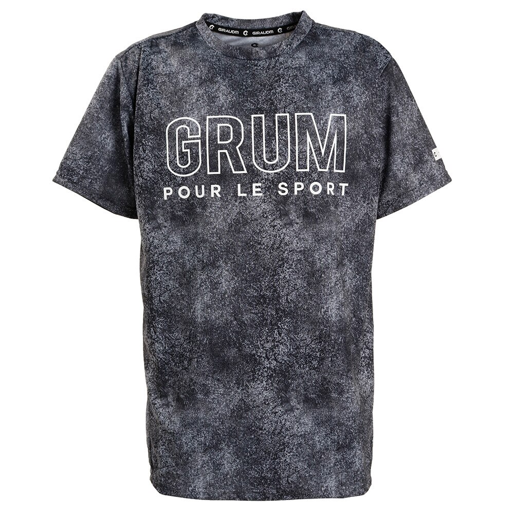  Tシャツ メンズ ドライプラスUVサイクルエアー半袖Tシャツ 863GM0DT2413 BLK オンライン価格