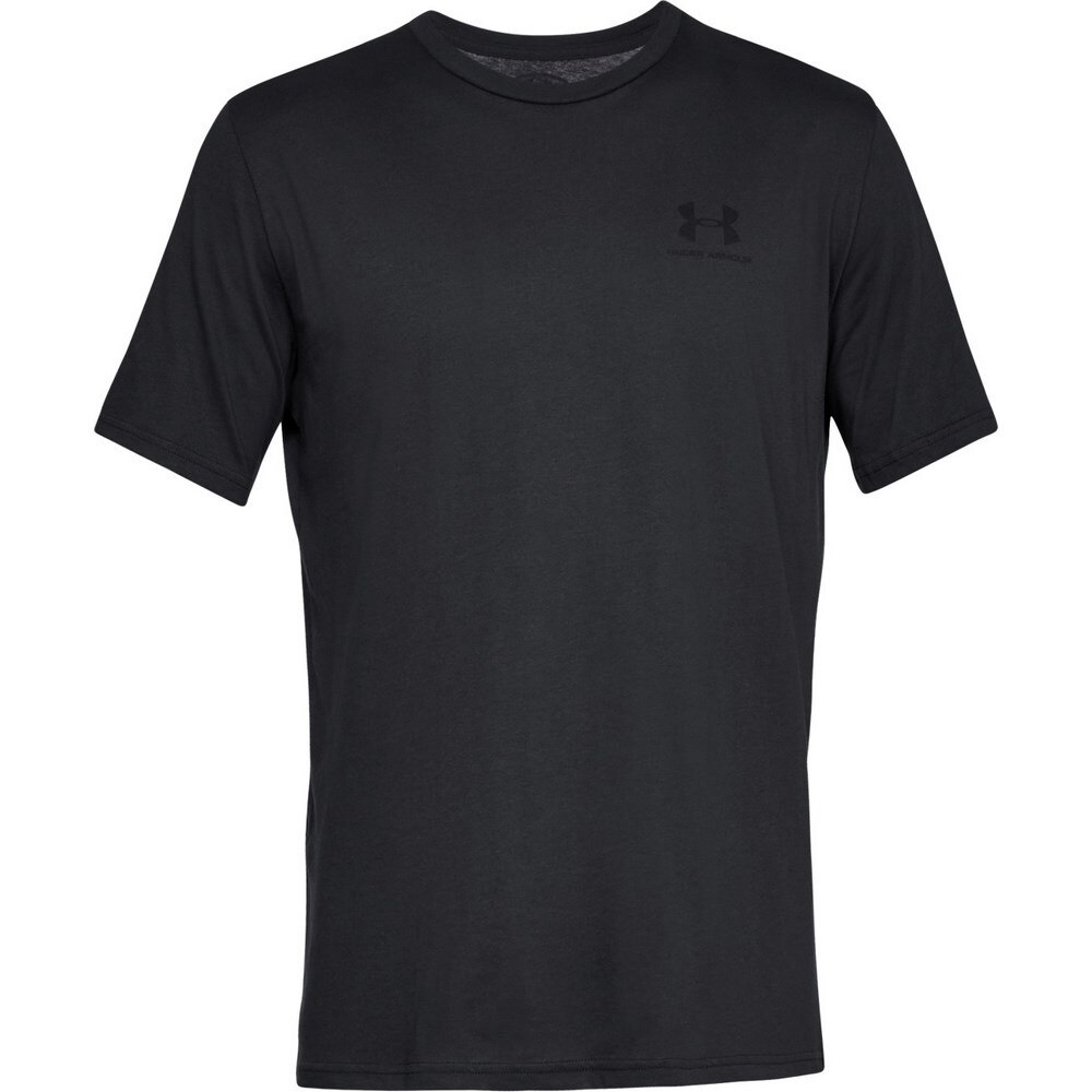  Tシャツ メンズ SPORTSTYLE LEFT CHEST ショートスリーブ Tシャツ 1358554 BLK/BLK AT オンライン価格