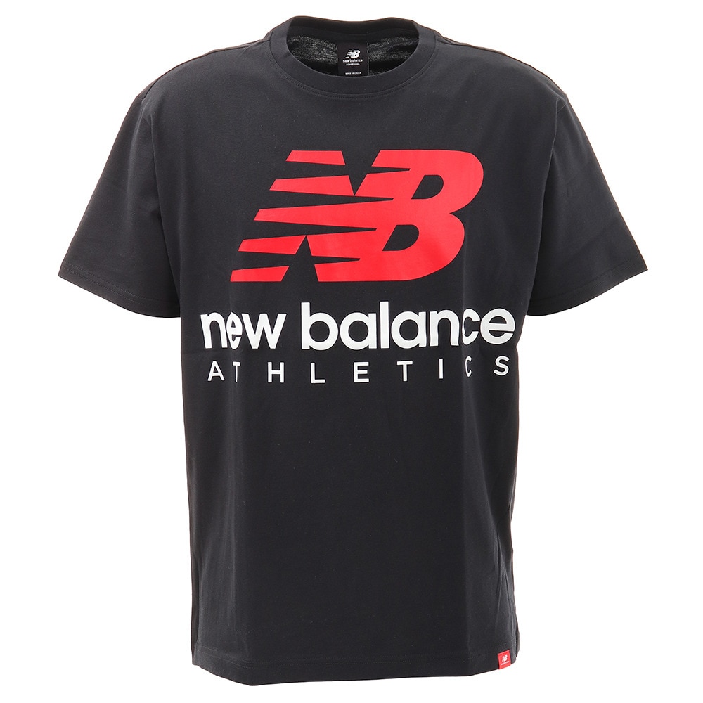  Tシャツ メンズ 半袖 エッセンシャルズアイコンボストンスタックショートスリーブ Tシャツ MT01528BK オンライン価格