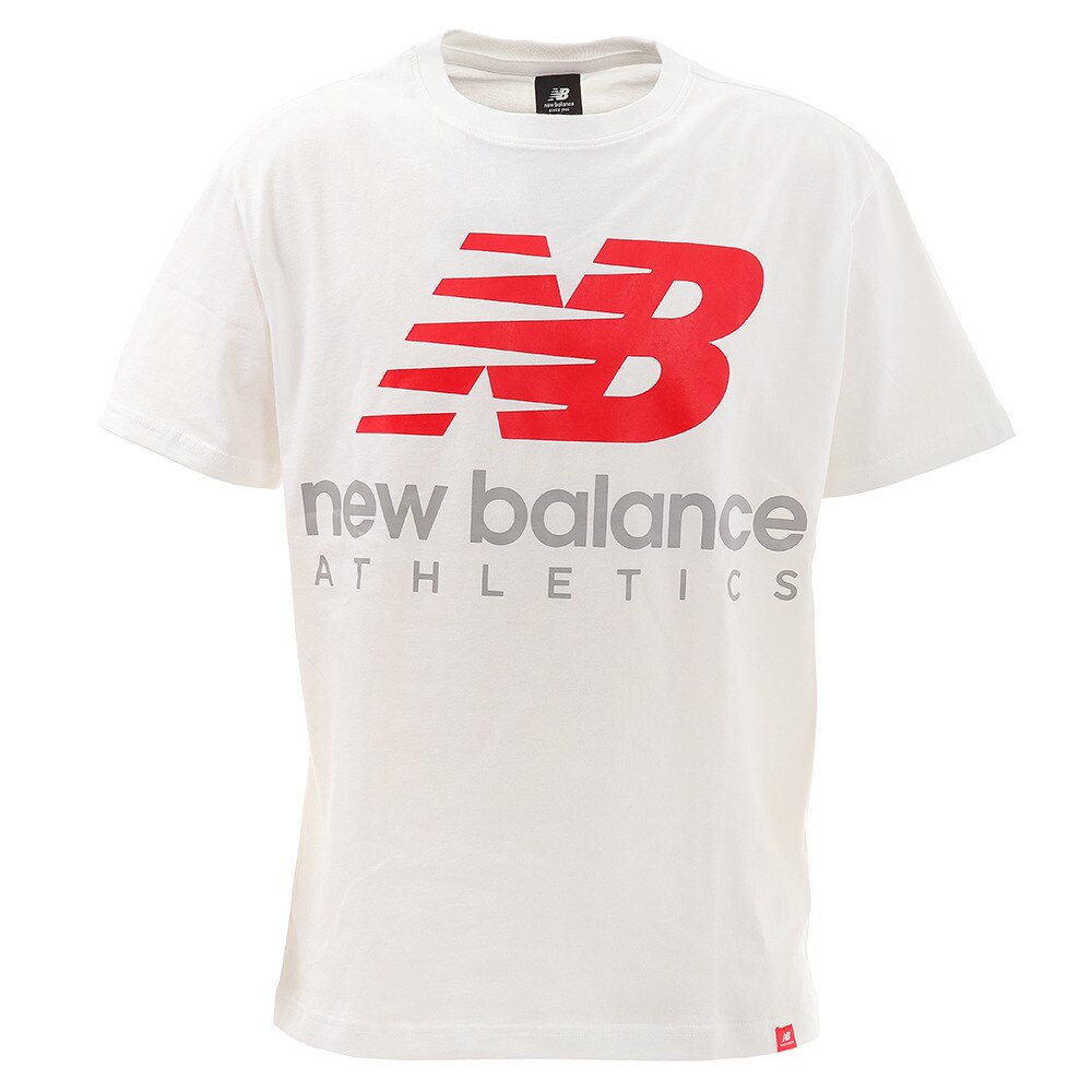  Tシャツ メンズ 半袖 エッセンシャルズアイコンボストンスタックショートスリーブ Tシャツ MT01528WT オンライン価格
