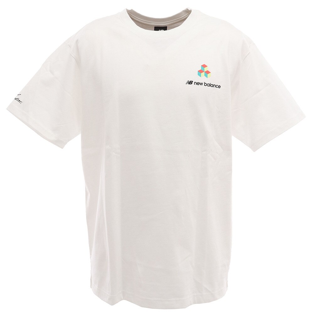  Tシャツ メンズ スポーツスタイルマイケルリーダーポートレートショートスリーブ Tシャツ MT01560WT オンライン価格