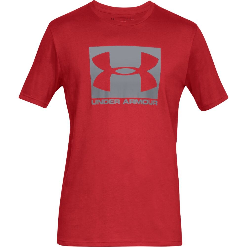  Tシャツ メンズ ボックス スポーツスタイル 半袖Tシャツ 1358569 RED/STL AT オンライン価格
