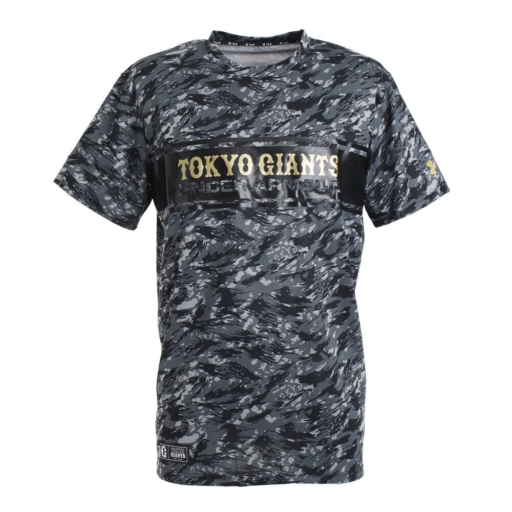  読売ジャイアンツ カモ Tシャツ 1364035 BLK