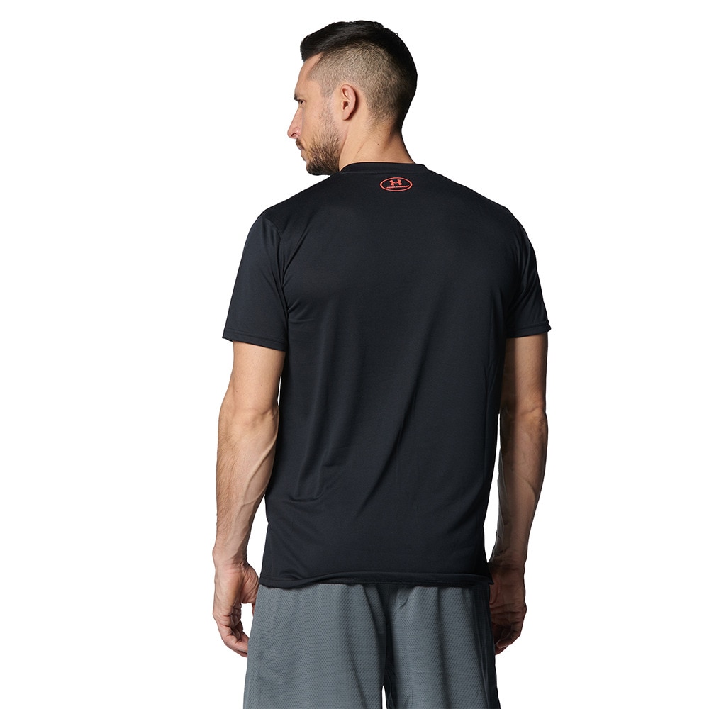 アンダーアーマー（UNDER ARMOUR）（メンズ）Tシャツ 半袖 テック ビッグロゴ ショートスリーブ 1359132 BLK AT オンライン価格
