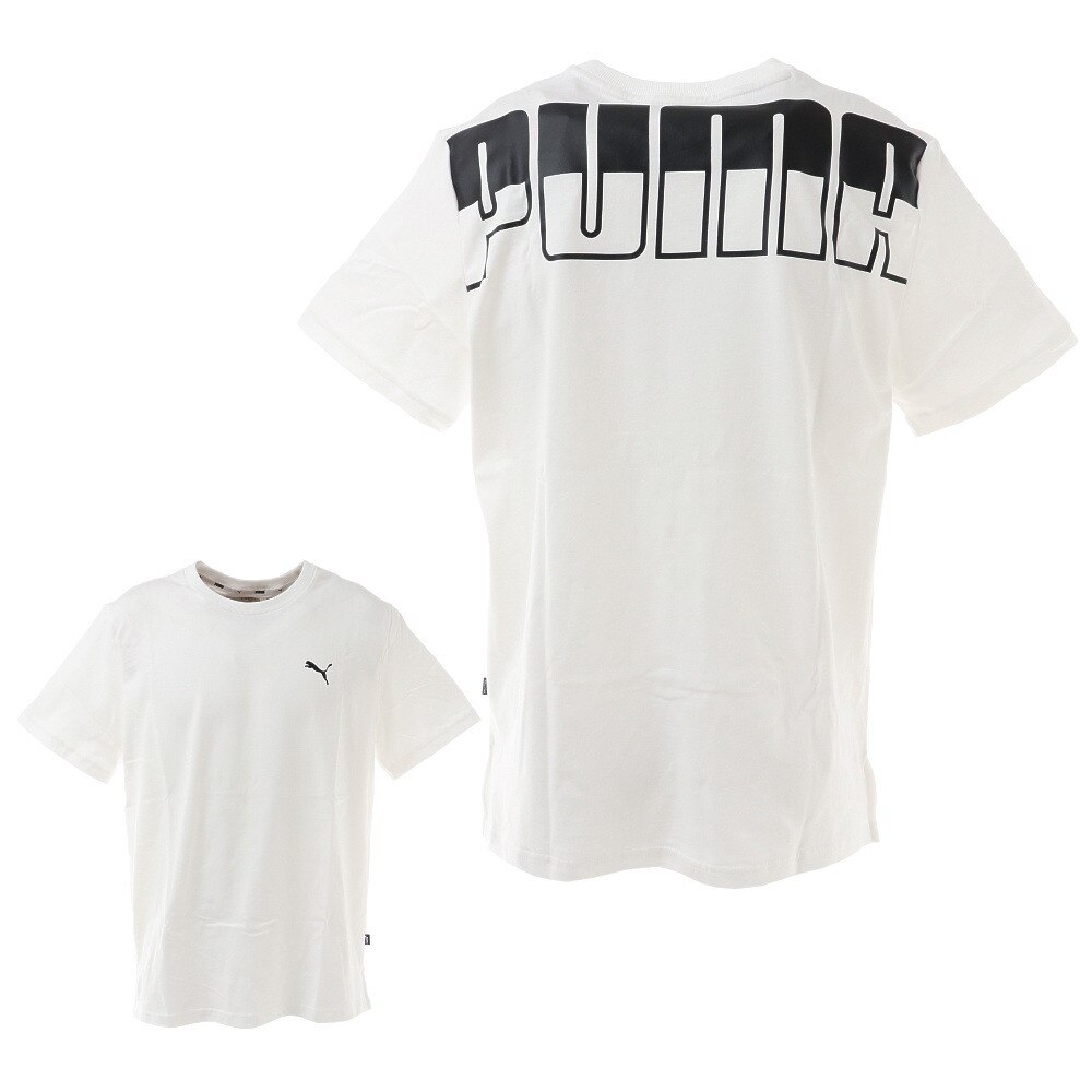  ビッグ ロゴ オーバーサイズ 半袖 Tシャツ 588469 03 WHT