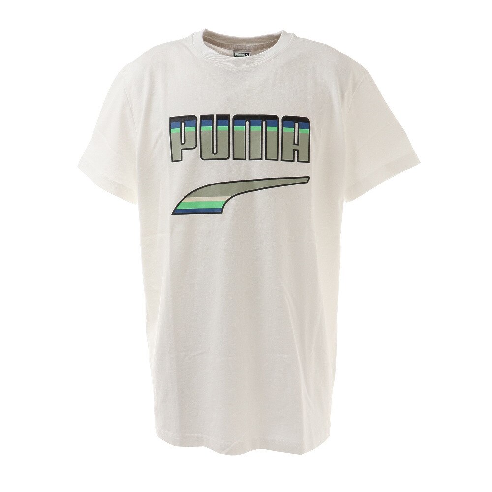  DOWNTOWN ロゴ Tシャツ 530046 02 WHT