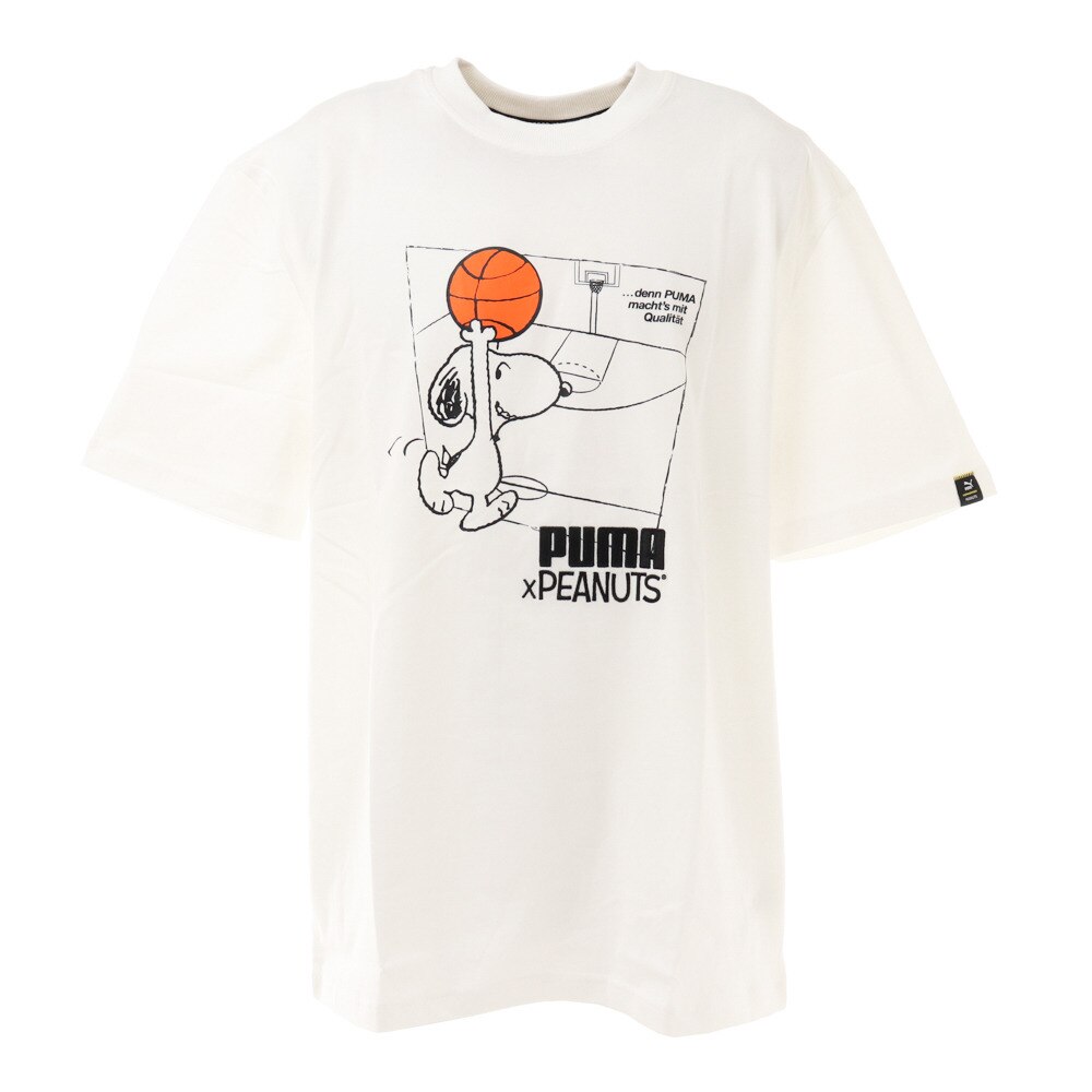  PEANUTS 半袖 Tシャツ 530616 02 WHT